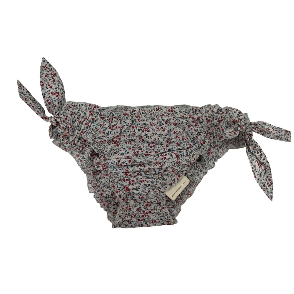 DOEN Bikini Bottom XXL Floral White NWOT